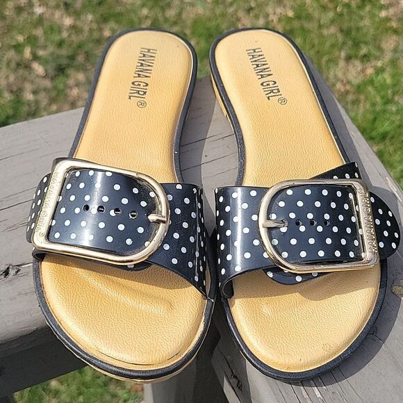 Havana Girl polka-dot sandals - Picture 2 of 5